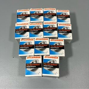 Sylvania Tru Aim Brilliant 50MR16/B/FL35 12v 50 Watt 58321 Lot Of 13 Light Lamp